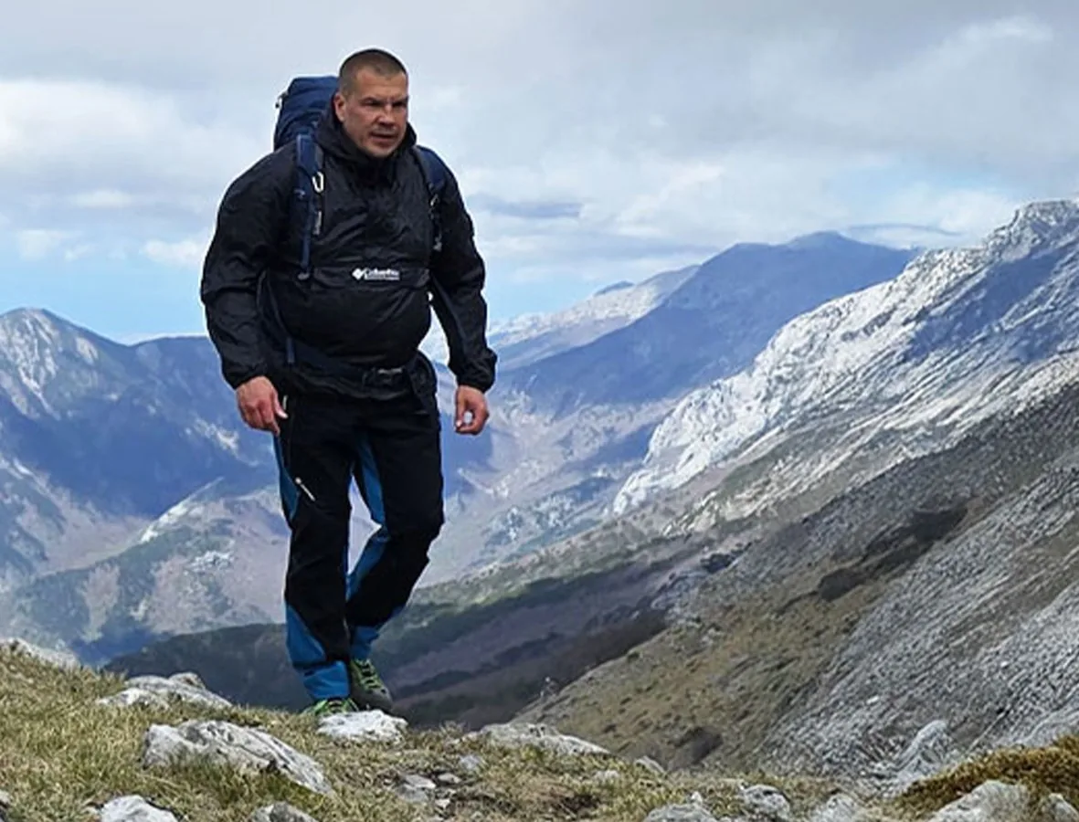 Marko Peranić u planini